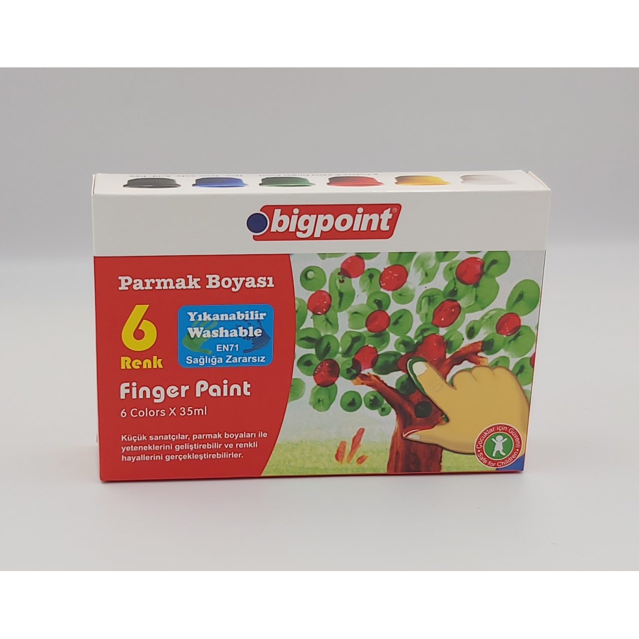 Bigpoint Parmak Boyası 6 Renk