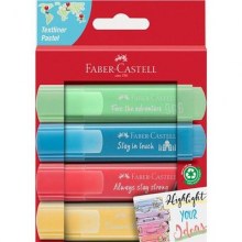 Faber-Castell 46 Pastel R 4x Kart 2021 Fosforlu Kalem