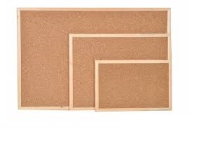 AKYAZI 60x90 SİMGE AHŞAP ÇERÇEVE MANTAR PANO (0137)