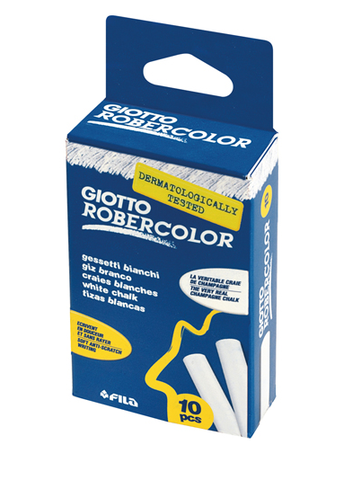 GIOTTO ROBERCOLOR BEYAZ TEBEŞİR 10'LU