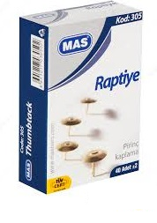MAS 305 RAPTIYE SARI PIRINC KAPLI