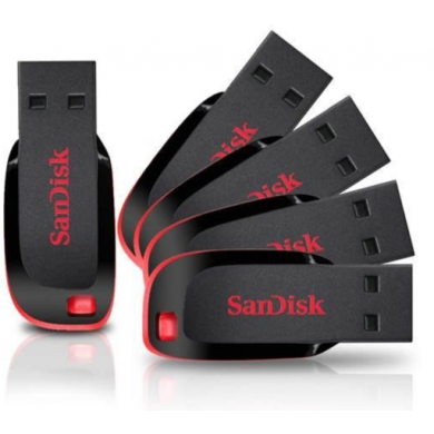 Sandisk Cruzer Blade 64GB Usb Bellek