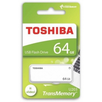 Toshiba 64GB Beyaz Usb Bellek (Yamabiko)